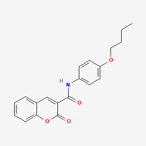 N-(4-butoxyphenyl)-2-oxo-2H-chromene-3-carboxamide