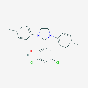 2-[1,3-Bis(4-methylphenyl)-2-imidazolidinyl]-4,6-dichlorophenol