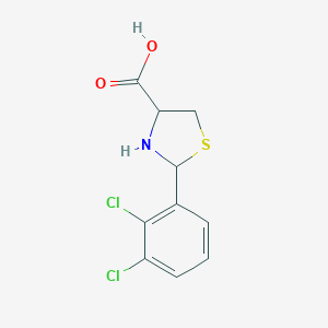 2-(2,3-Dichlorophenyl)-1,3-thiazolidine-4-carboxylic acid