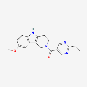 2-[(2-ethylpyrimidin-5-yl)carbonyl]-8-methoxy-2,3,4,5-tetrahydro-1H-pyrido[4,3-b]indole