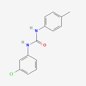 N-(3-chlorophenyl)-N'-(4-methylphenyl)urea