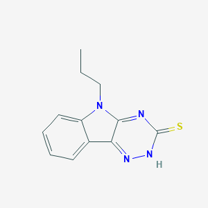 5-Propyl-5H-[1,2,4]triazino[5,6-b]indole-3-thiol