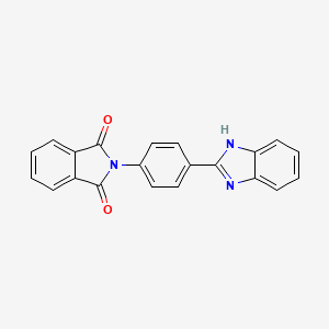 2-[4-(1H-benzimidazol-2-yl)phenyl]-1H-isoindole-1,3(2H)-dione