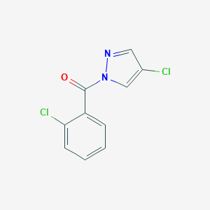 4-chloro-1-(2-chlorobenzoyl)-1H-pyrazole