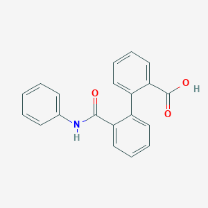 molecular formula C20H15NO3 B3885382 Diphenanilic acid CAS No. 6809-72-9