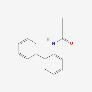 2,2-dimethyl-N-(2-phenylphenyl)propanamide