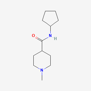 N-cyclopentyl-1-methyl-4-piperidinecarboxamide