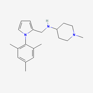 N-[(1-mesityl-1H-pyrrol-2-yl)methyl]-1-methyl-4-piperidinamine