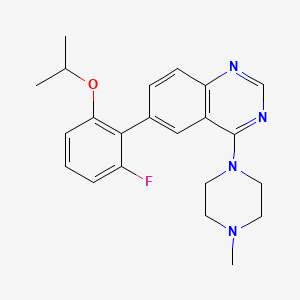 6-(2-fluoro-6-isopropoxyphenyl)-4-(4-methylpiperazin-1-yl)quinazoline