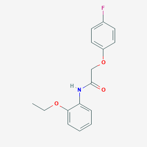 molecular formula C16H16FNO3 B388831 N-(2-ethoxyphenyl)-2-(4-fluorophenoxy)acetamide 