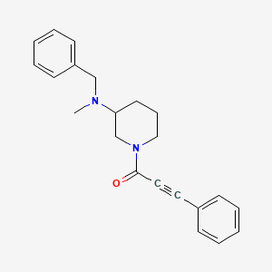 N-benzyl-N-methyl-1-(3-phenyl-2-propynoyl)-3-piperidinamine