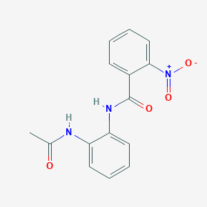 N-[2-(acetylamino)phenyl]-2-nitrobenzamide