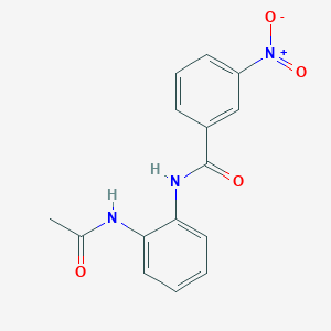 N-[2-(acetylamino)phenyl]-3-nitrobenzamide