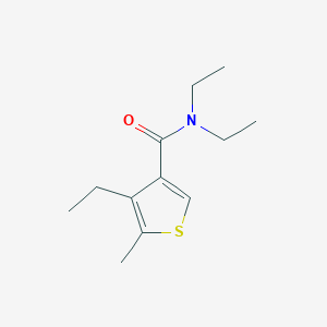 N,N,4-triethyl-5-methyl-3-thiophenecarboxamide