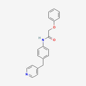 2-Phenoxy-N-(4-(pyridin-4-ylmethyl)phenyl)acetamide