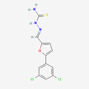 5-(3,5-dichlorophenyl)-2-furaldehyde thiosemicarbazone