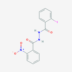 2-iodo-N'-(2-nitrobenzoyl)benzohydrazide