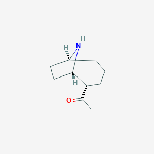 B038890 Ethanone, 1-(9-azabicyclo[4.2.1]non-2-yl)-, endo-(9CI) CAS No. 112245-97-3