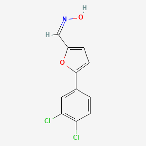 (NZ)-N-[[5-(3,4-dichlorophenyl)furan-2-yl]methylidene]hydroxylamine