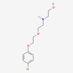 2-[{2-[2-(4-bromophenoxy)ethoxy]ethyl}(methyl)amino]ethanol