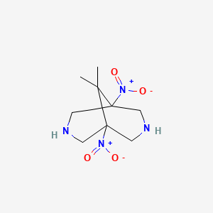 9,9-dimethyl-1,5-dinitro-3,7-diazabicyclo[3.3.1]nonane