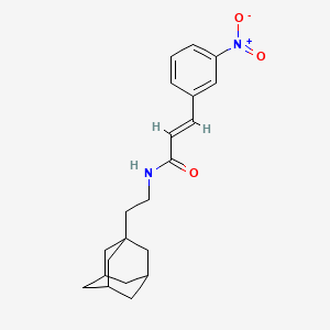 (2E)-N-[2-(1-adamantyl)ethyl]-3-(3-nitrophenyl)acrylamide