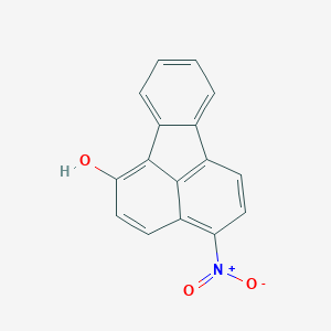 molecular formula C16H9NO3 B038898 3-Nitrofluoranthen-6-ol CAS No. 115664-55-6