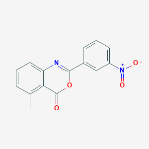 5-methyl-2-(3-nitrophenyl)-4H-3,1-benzoxazin-4-one