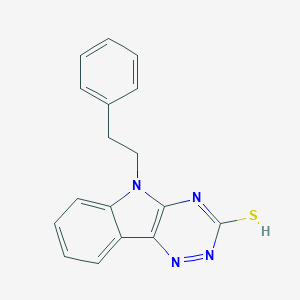 9-Phenethyl-9H-1,3,4,9-tetraaza-fluorene-2-thiol