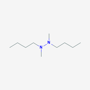 molecular formula C10H24N2 B038900 Hydrazine, N,N'-dibutyl-N,N'-dimethyl- CAS No. 116149-14-5
