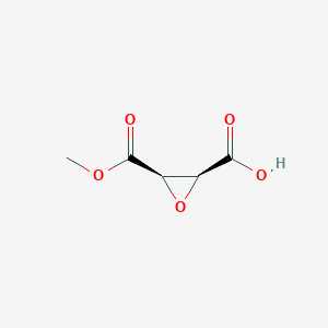 B038902 (2S,3R)-3-Methoxycarbonyloxirane-2-carboxylic acid CAS No. 112574-71-7