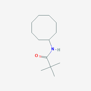 N-cyclooctyl-2,2-dimethylpropanamide