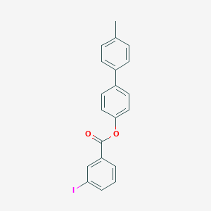 molecular formula C20H15IO2 B389039 4'-Methyl[1,1'-biphenyl]-4-yl 3-iodobenzoate 