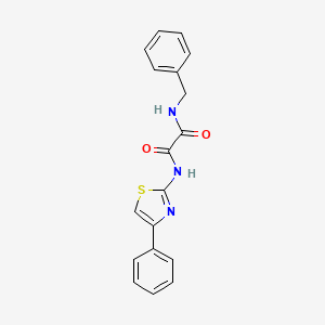 N~1~-benzyl-N~2~-(4-phenyl-1,3-thiazol-2-yl)ethanediamide