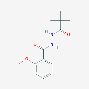 N'-(2,2-dimethylpropanoyl)-2-methoxybenzohydrazide