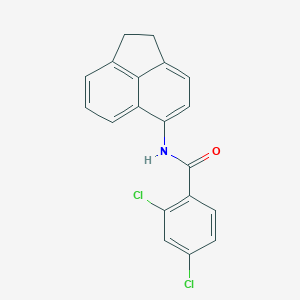 molecular formula C19H13Cl2NO B389062 2,4-dichloro-N-(1,2-dihydroacenaphthylen-5-yl)benzamide 