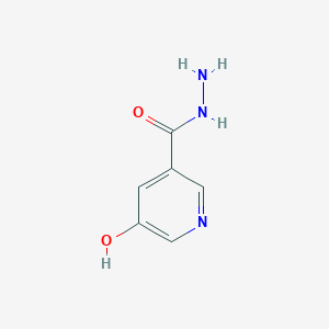 molecular formula C6H7N3O2 B038908 5-羟基烟酰肼 CAS No. 112193-39-2