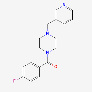 1-(4-fluorobenzoyl)-4-(3-pyridinylmethyl)piperazine