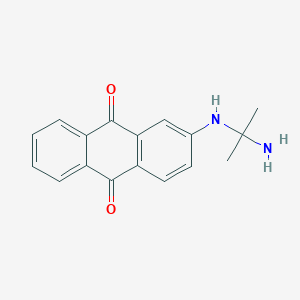 2-[(1-amino-1-methylethyl)amino]anthra-9,10-quinone