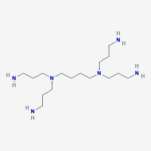 molecular formula C16H40N6 B038923 N,N,N',N'-四(3-氨基丙基)-1,4-丁二胺 CAS No. 120239-63-6
