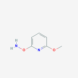 molecular formula C6H8N2O2 B038927 O-(6-methoxypyridin-2-yl)hydroxylamine CAS No. 119809-47-1