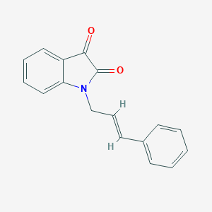 1-[(2E)-3-phenylprop-2-en-1-yl]-1H-indole-2,3-dione