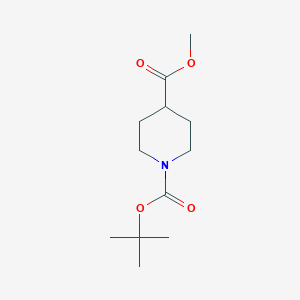 B038935 1-Tert-butyl 4-methyl piperidine-1,4-dicarboxylate CAS No. 124443-68-1