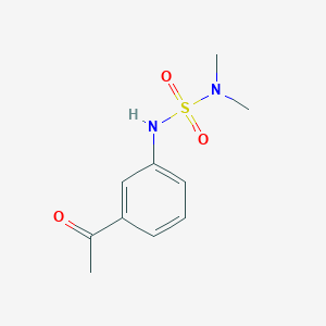 molecular formula C10H14N2O3S B389405 1-乙酰-3-(二甲基磺酰氨基)苯 CAS No. 299919-92-9