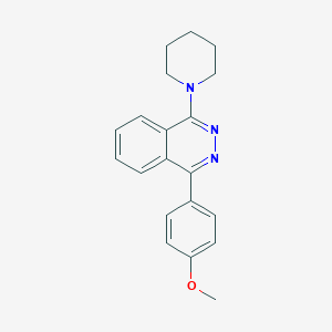 molecular formula C20H21N3O B389560 1-(4-Methoxyphenyl)-4-(1-piperidinyl)phthalazine CAS No. 352326-52-4