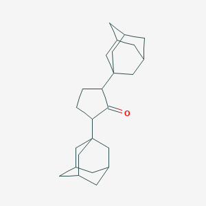 molecular formula C25H36O B389580 2,5-Di(1-adamantyl)cyclopentanone 