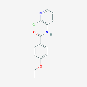molecular formula C14H13ClN2O2 B389605 N-(2-Chloro-3-pyridinyl)-4-ethoxybenzamide 