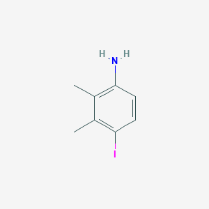 molecular formula C8H10IN B038962 4-碘-2,3-二甲基苯胺 CAS No. 117832-11-8