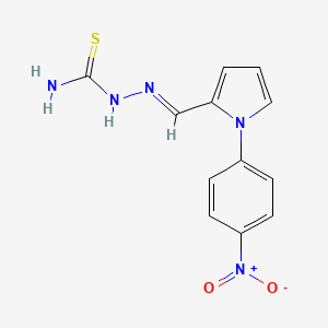 1-(4-nitrophenyl)-1H-pyrrole-2-carbaldehyde thiosemicarbazone