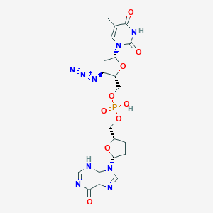 molecular formula C20H24N9O9P B038973 Scriptene CAS No. 121135-53-3